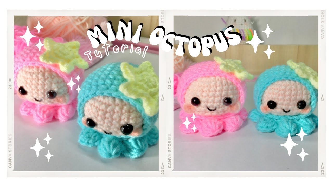 Crochet mini octopus costume | tutorial + written pattern