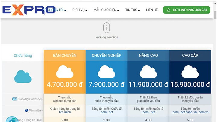 Lập 1 trang web tốn bao nhiêu tiền năm 2024