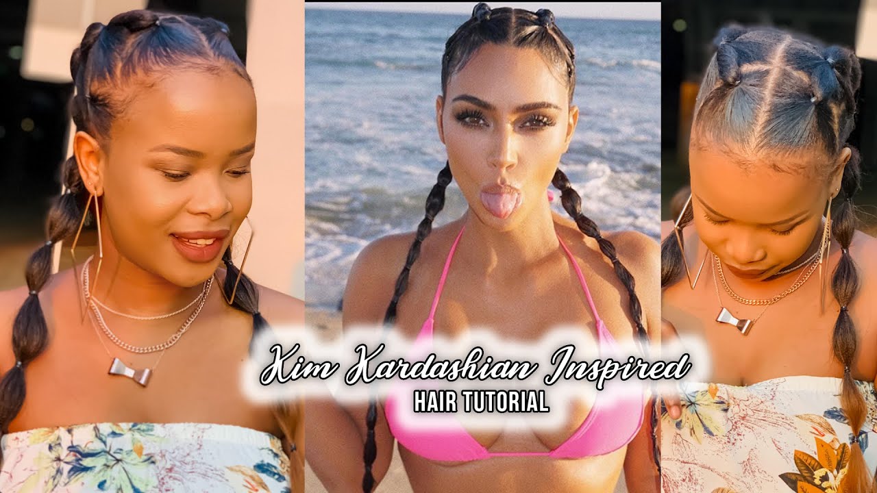 Kim Kardashian Cornrows | Cornrows, African hairstyles, Bob braids  hairstyles