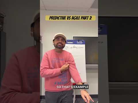 التنبؤية مقابل الرشاقة الجزء الثاني