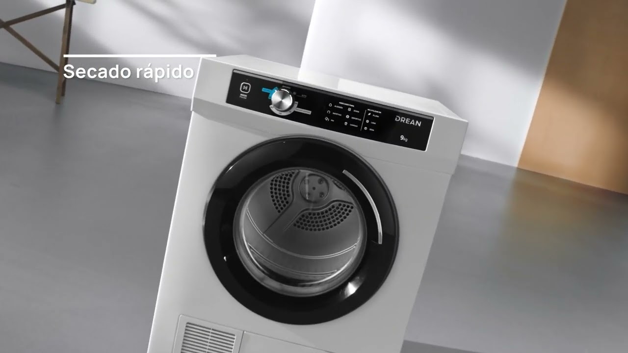 Secarropas por calor Kg Gris Drean SED090VGCL0 Secarropas