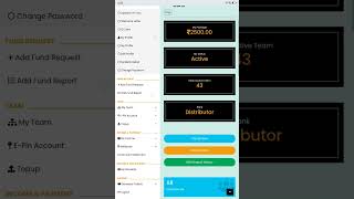 MLM Binary Plan Backend Dashboard 