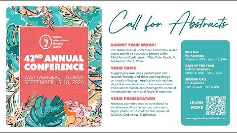How to Submit an Abstract for the 2026 NANN Annual Conference