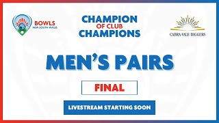 2023/4 Champion of Champions Pairs - 📺 LIVE | Men's Pairs (Final)