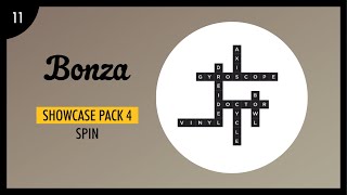 Bonza Word Puzzle | Showcase | Pack 4 | Spin screenshot 1