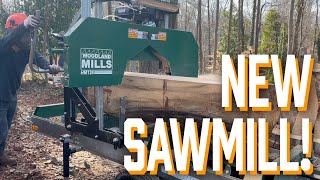 Setting Up My New Sawmill  Woodland Mills HM126