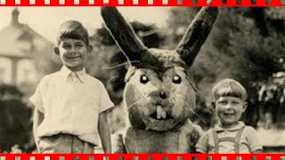 Terrifying Vintage Photos of Children With Creepy Easter Bunnies