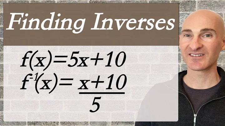 How to Find the Inverse of a Function