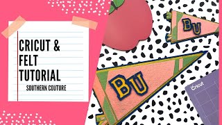 Cutting Felt with Cricut Maker Machines Tutorial