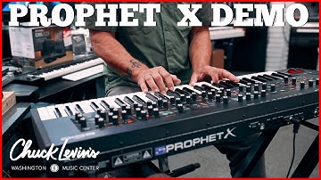 Sequential Prophet X 61-Key Synthesizer Demo - Chuck Levin