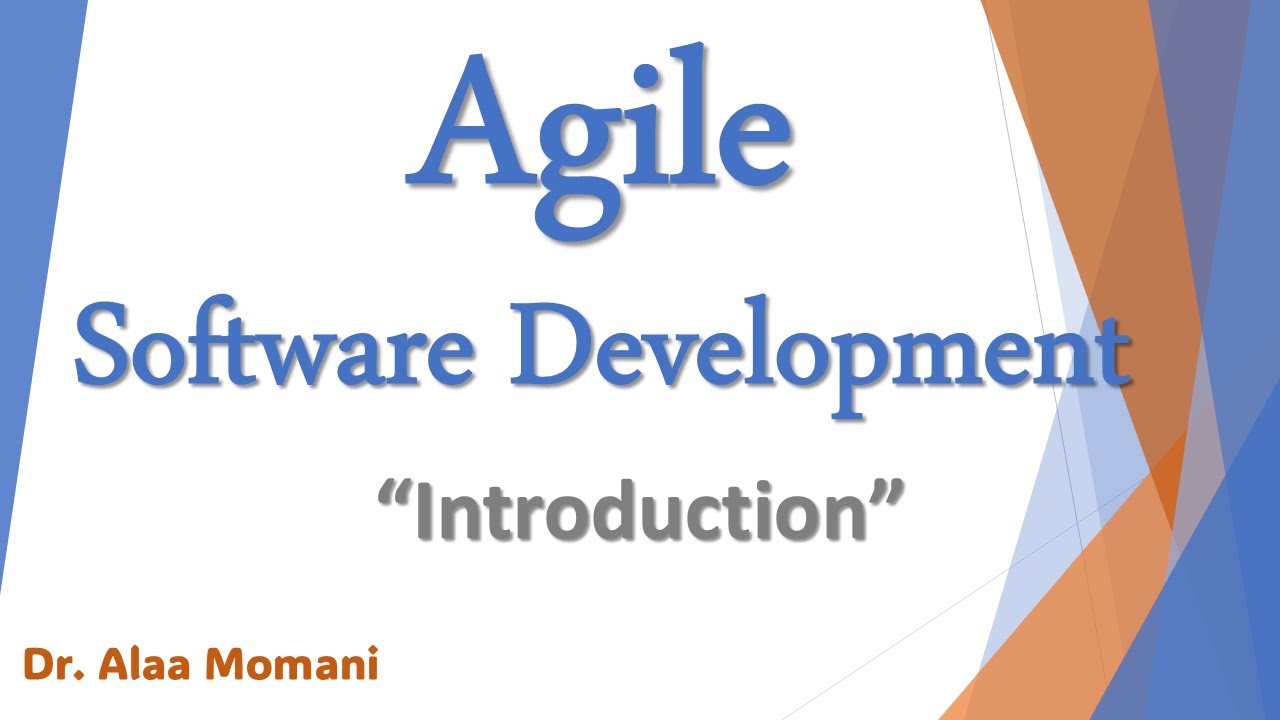 Agile Software Development (Introduction) - YouTube