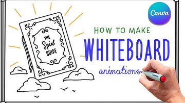 How to make white board animation in Canva || whiteboard animation tutorial