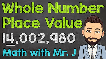 Finding the Value of the Underlined Digit | Whole Number Place Value | Math with Mr. J