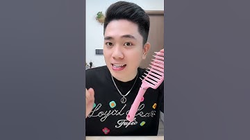 Lược Bán Nguyệt Chải Tóc Gỡ Rố