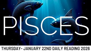 *PISCES* A NEW OPPORTUNITY GRANTS YOUR WISH, PISCES! GET READY!!! - January 22nd Daily Tarot