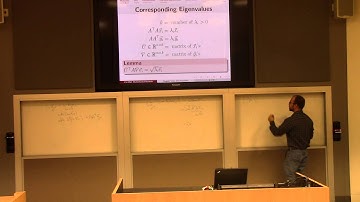 Lecture 8:  Eigenproblems III (QR iteration, conditioning); singular value decomposition (part II)