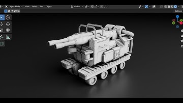 Make an enemy - Grid Modeler (blender addon)