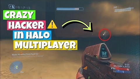 Crazy HACKER in Halo MCC multiplayer!!! (2021)