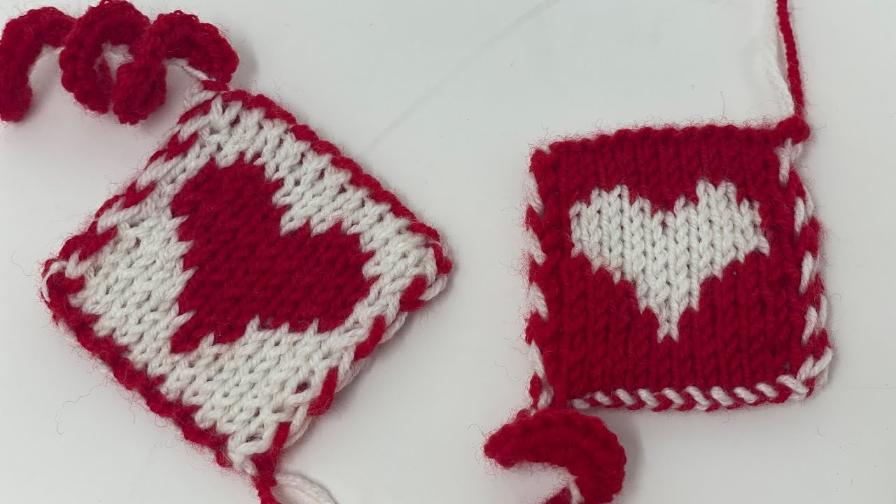 Herz zum Valentinstag - fertig in 30 Min - Liebe - Double Face
