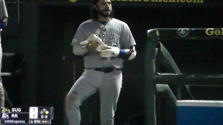 Sugar Land's C.J. Hinojosa ejected from game for a...