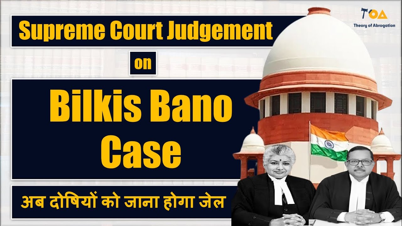 SC On Bilkis Bano’s Case | Supreme Court Sets Aside Gujarat Govt Order ...