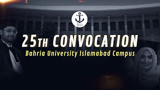25th Convocation | Bahria University Islamabad Campus | Engineering & Applied Sciences School | LIVE