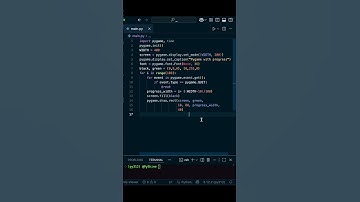 Progress bar in Python ⚡️ #shorts #coding #programming #python