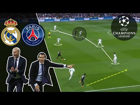 Zidane VS Emery | Real Madrid-PSG 1st leg Tactical Analysis 2/2 (REUPLOAD)