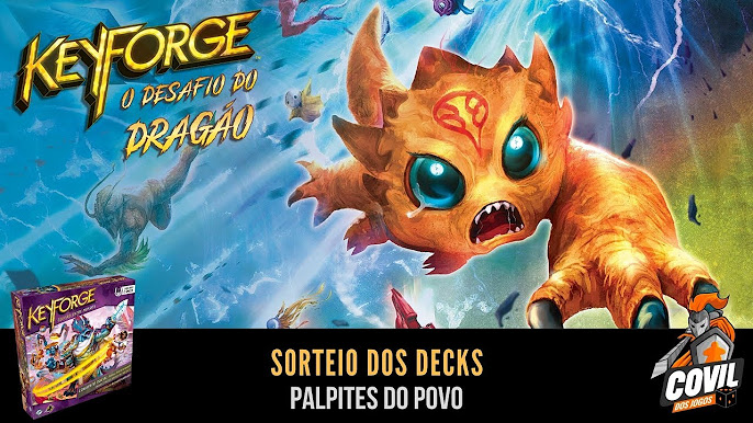 Keyforge: Pikachu Covil dos Jogos Vs Lucas Castanho Team Playeasy