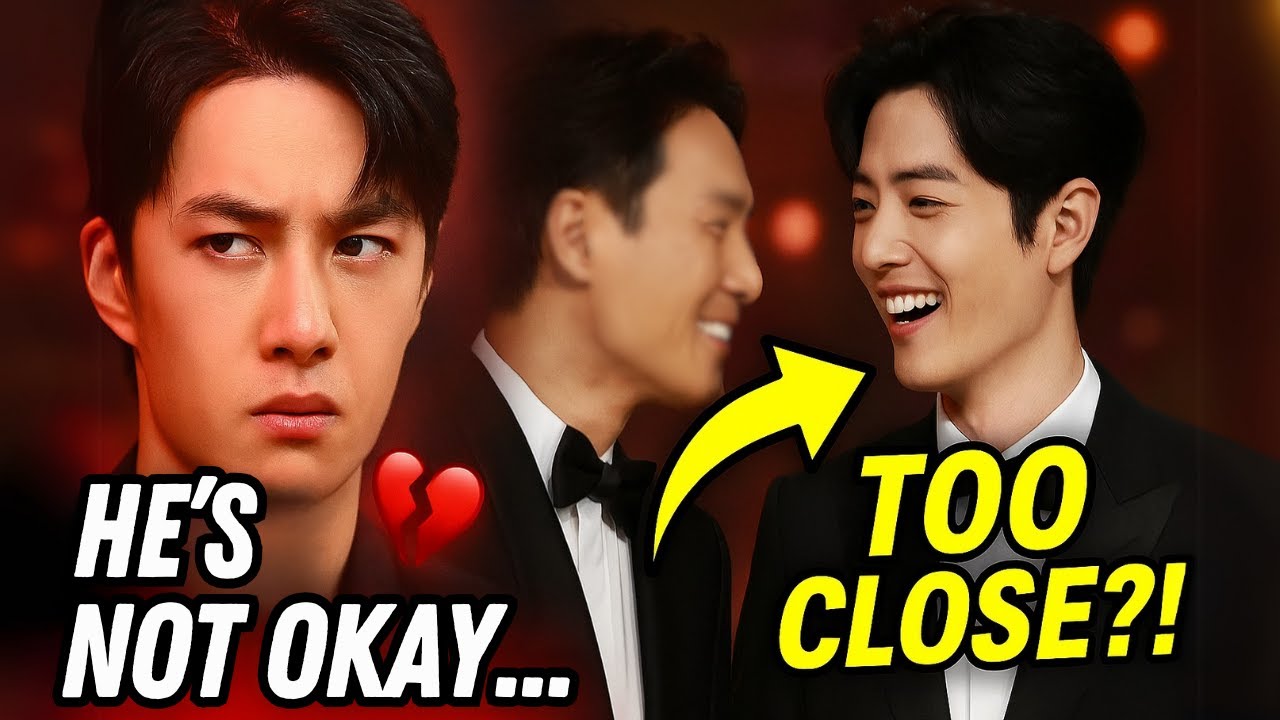 Ван Ибо не смог скрыть свою ревность 😳 Когда Сяо Чжань слишком сблизился с другим актером!