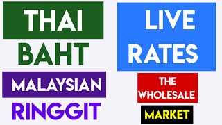 THAI BAHT TO MALAYSIAN RINGGIT EXCHANGE RATES TODAY 23 APRIL 2026 THB TO MYR