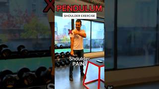 PENDULUM SHOULDER EXERCISE FOR SHOULDER PAIN?! 💪🏻🕺💃
