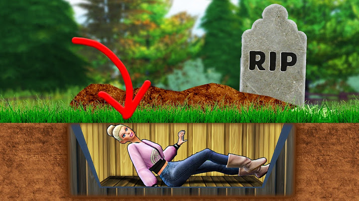 Can my sim survive trapped in a coffin?