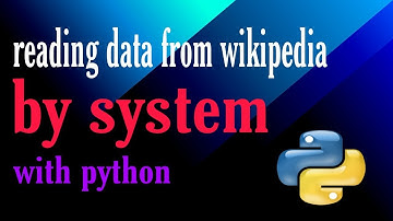 reading data (from wikipedia)through system voice  || python ||pywin32