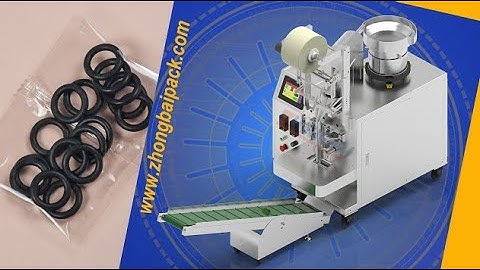 O-Ring Packing Machine Rubber O-Ring Counting Machine