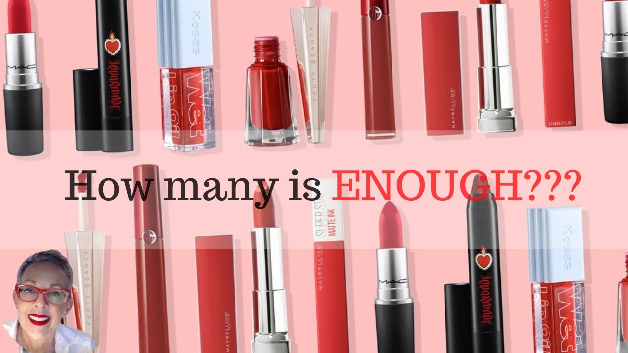 💄How Many Lipsticks Are Enough | Minimalism After 50 💄