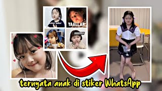 Viral Ternyata anak yang ada di stiker WhatsApp Udah Gede 😱