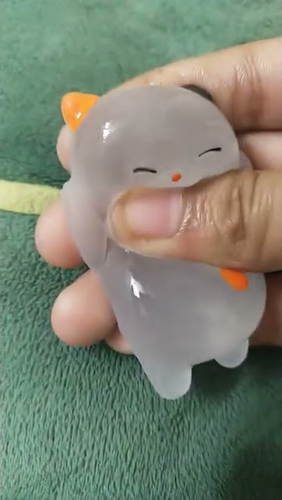 Self care mochi squishy ✨😽 #satisfying #trending #fidgets #asmr @glittermoonx