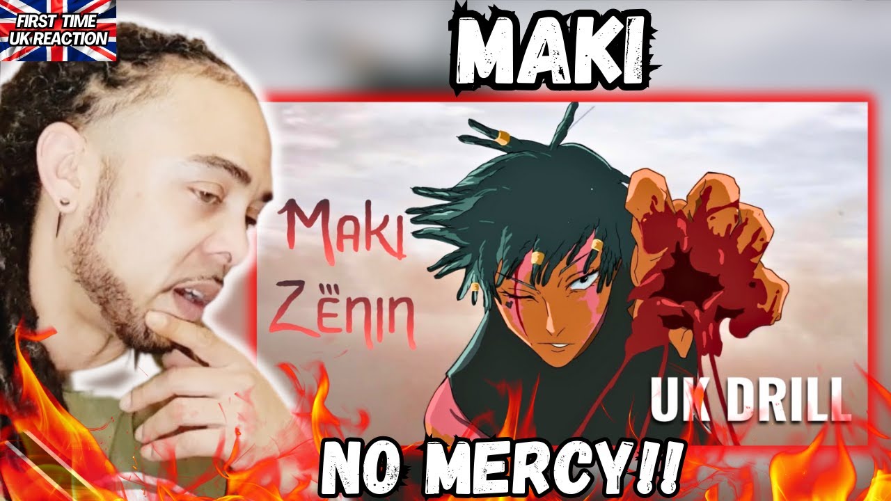 Британский дрилл + аниме = огонь 🔥 | Рэп Маки Зенин | Реакция на первое прослушивание в Великобри...