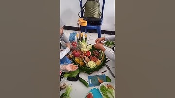 Thumbnail of merangkai buah dan sayuran