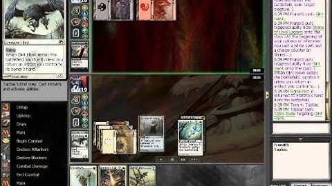Tempered Steel Aggro vs B/R Vampires MTGO