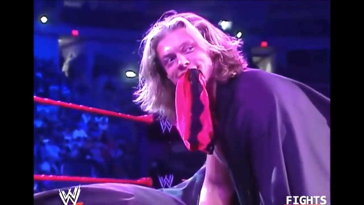 Wwe edge and lita celebration stinkface intergender wrestling youtube