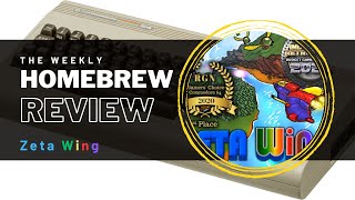 Zeta Wing C64 Review - WitchSoft & Bitmap Soft Homebrew #c64 #homebrew #review screenshot 5