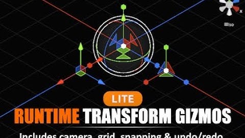 Runtime Transform Gizmos (Lite) - Unity Plugin