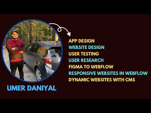 My 1 minute introduction - UI/UX Designer and Webflow Developer