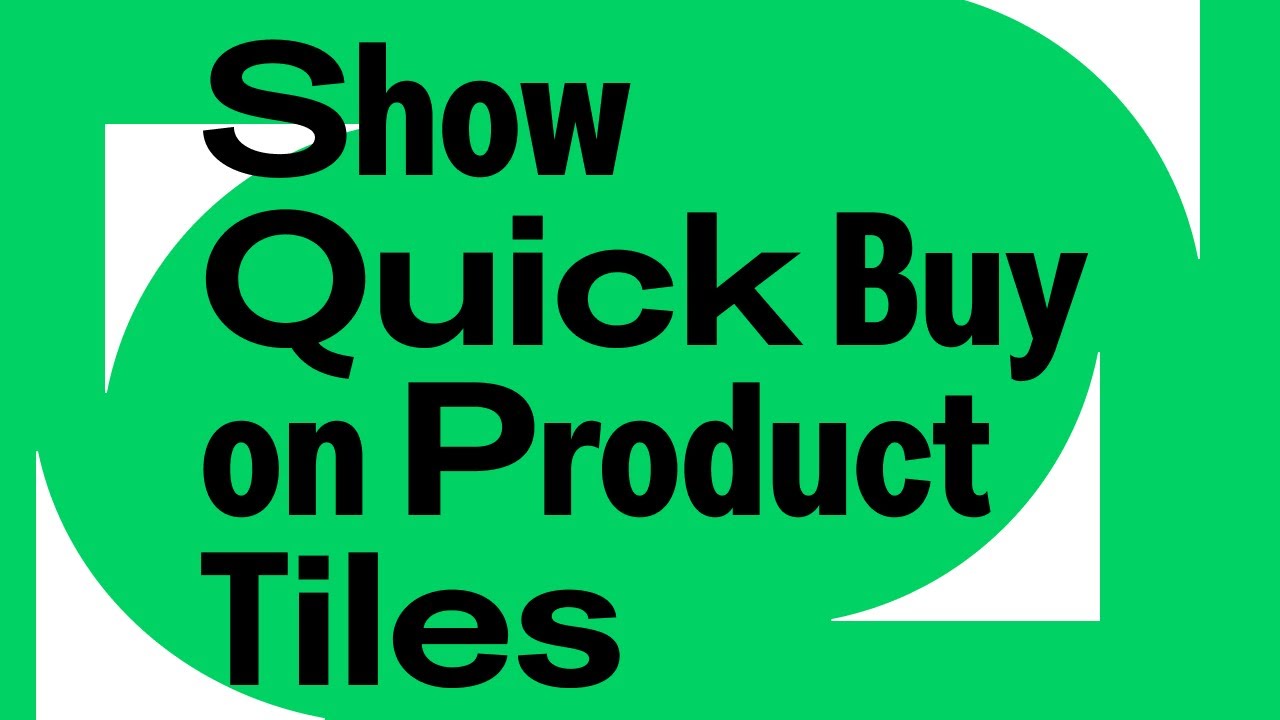 How to add quick buy to featured collection | Shapes Shopify Theme | Switch Themes