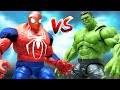 Hulk Vs Superhero Spider-man Zombie Attack In The Spider-Verse Figure Stopmotion