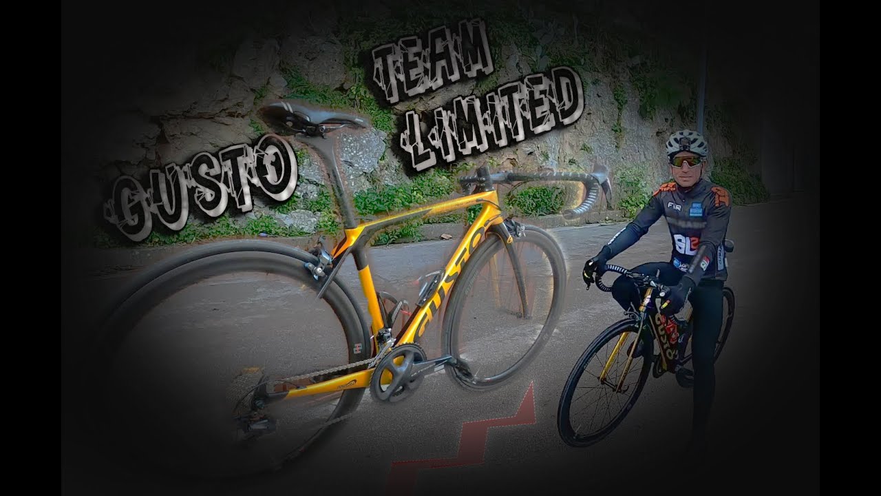 Test Ride Gusto Team Limited Ultegra R8000 - Monte Pellegrino attack