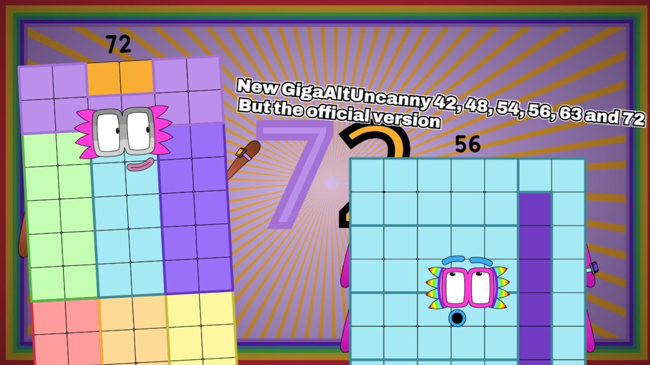 New GigaAltUncanny 42, 48, 54, 56, 63 and 72 But the official