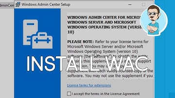 Install Windows Admin Center onto Windows Server 2019!
